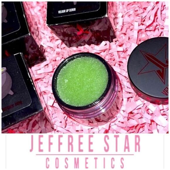 JEFFREE STAR COSMETICS - NWTIB - Velour Lip Scrub in Witchs’ Brew/Yummy & Edible - Picture 1 of 14